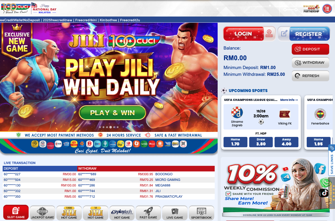 100cuci online-casino-review